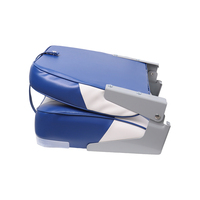 Siège de bateau marin pliable à dossier bas, imperméable, protection solaire, cuir PVC, chaise simple de luxe pour yacht, bateau de pêche