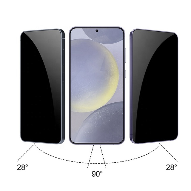For Samsung for Galaxy S24 Plus S24 Ultra Screen Protector Anti-Fingerprint & Anti-Drop Tempered Glass Privacy Shield for Mobile