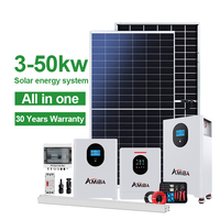 Hybrid-Solarenergiesystem-Kit 5kW 10kW 20kW 30kW Wechselrichter Lithium LiFePO4 Batterie Solarmodule für Wohnhaus-Stromspeicherung