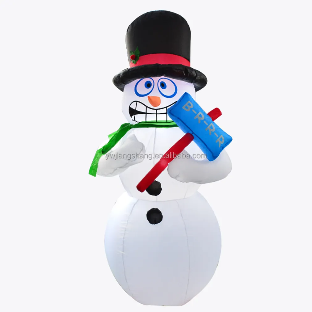 1.8M christmas lawn decorations inflatable snowman yard decorations