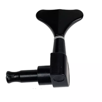 Accordeurs de guitare basse scellés 4R noirs Tuning Pegs Keys Mécaniques pour guitare basse à 4 cordes