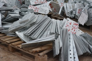 Tours de transmission électrique galvanisées à chaud, structures en treillis d'acier pour lignes haute tension - Product Image 5