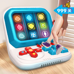 เครื่องเต้นรำนิ้วมือ 3605 สีแดง ของเล่นดนตรีเพื่อการศึกษาพร้อมแสงและเสียงสำหรับเด็กอายุ 5-7 ปี ใช้ได้ทั้งเด็กชายและเด็กหญิง ใช้พลังงานจากแบตเตอรี่ - Product Image 2