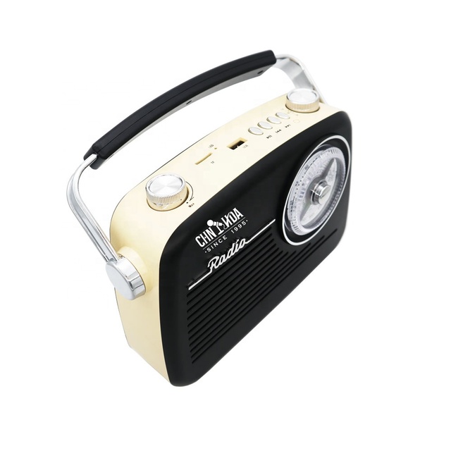 Hot Selling Classic Vintage Retro Radio FM AM SW 3 Band Rechargeable Radio With USB SD TF Mp3 Player Wooden Radio