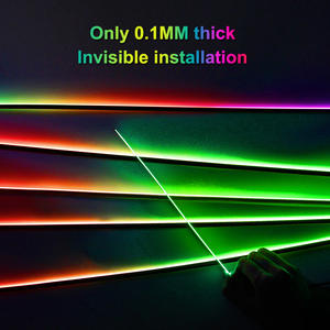 18 en 1 64 Couleur RVB Led Fibre Optique Lumière Voiture Fibre Optique Éclairage pour Voitures Design Intérieur Fibre Optique Lumière - Product Image 4