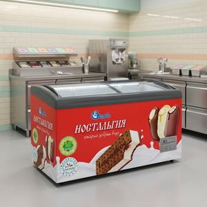 Congelatore Espositore Industriale per Gelati X-MING ad Alta Capacità per Produttori, Prezzo all'Ingrosso di Fabbrica, Certificato CE RoHS ETL - Product Image 1