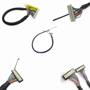Câble Lvds de connecteur DF20-40P à DF9-41P 40p 41p personnalisé pour les panneaux <span class=keywords><strong>Samsung</strong></span> testant la carte TV universelle de moniteur d'affichage à cristaux liquides - Product Image 1