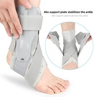 Attelle de cheville rigide professionnelle avec coque dure, support de cheville pour instabilité chronique – Vente en gros usine