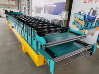 Machine de formage à froid à double profil pour toitures, populaire aux États-Unis, pour panneaux PBR et panneaux Ag, à grande vitesse