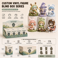Boîtes mystères de figurines de créateurs personnalisées en vinyle et résine, échelle 1/12, thème fantastique et science-fiction, pour coopération avec les marques de jouets de créateurs IP