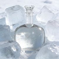 Bouteille en verre carrée plate personnalisée de 500 ml/750 ml, impression sur écran, bouchon en caoutchouc, emballage personnalisé en couleur, boîte rouge pour brandy et tequila
