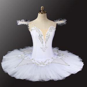Tutú de Ballet blanco del lago de los cisnes <span class=keywords><strong>para</strong></span> niños y niñas de alta calidad a bajo <span class=keywords><strong>precio</strong></span> profesional - Product Image 1