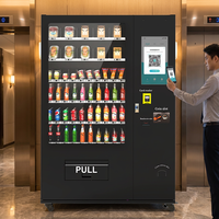 WLAN-fähiger Automatischer Selbstbedienungs-Getränkeautomat mit Münzakzeptor für Speisen und Getränke Kleine Münzen