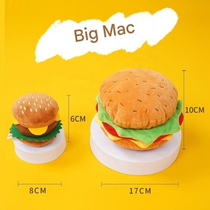 Minerva toptan Plushy gıda tema Bite dayanıklı parti gıcırtılı ses Pet eğlenceli malzemeleri enerji tüketmek köpek ısırma oyuncak - Product Image 4