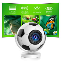 Mini projecteur T3 Android HD 1080P, home cinéma portable, football CRT, garantie de 30 jours