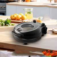 Bonne vente Outils de four à pizza électrique multifonction portable en option Machine à pizza ronde