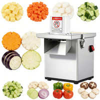 Industriële voedselprocessor met grote capaciteit, 220V motor, 600kg/u, laag geluidsniveau, voor cateringbedrijven, bakkerijen & groenteverwerking bij evenementen