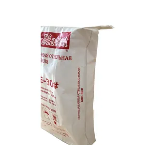 25kg 50kg 60kg empty cement package pp woven kraft lamination bag