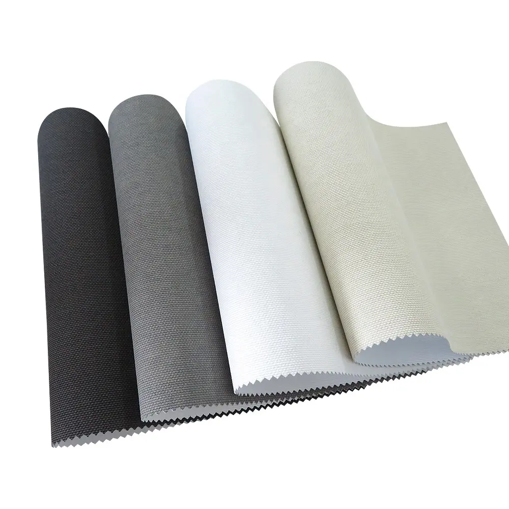 Individuellere Ausführung Großhandel moderner Verdunkelungs-Schwarzfenster-Rollos Stoff Textilien Preis Made in China