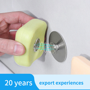 <span class=keywords><strong>Portasapone</strong></span> Magnetico da Parete in Acciaio Inox, Resistente alla Ruggine, con Drenaggio <span class=keywords><strong>per</strong></span> Uso <span class=keywords><strong>Doccia</strong></span> - Product Image 3