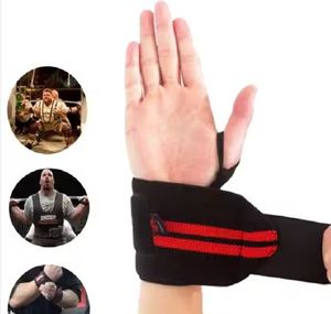 Custom Logo <b>Gym</b> Fitness <b>Wrist</b> Brace <b>Support</b> Workout Weight Lifting <b>Wrist</b> Straps Wraps - Product Image 1