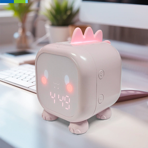 Tùy Chỉnh Kỹ Thuật Số Đồng Hồ Báo Thức Với Đèn Nền Hình Dạng Hình Học Cho Máy Tính Để Bàn, Trẻ Em Đồng Hồ - Product Image 2