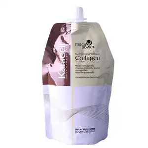 Trattamento professionale per capelli al collagene trattamento lisciante lisciante con etichetta privata al collagene