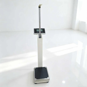 Balance électronique intelligente pour le poids corporel, 200 kg, barre de mesure de la taille 210 cm, numérique, pour usage hospitalier - Product Image 1