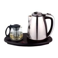Bouilloire électrique en acier inoxydable ZHUNE 1,8 L avec contrôle de la température, fonction maintien au chaud, sans fil, utilisation hôtelière, portable