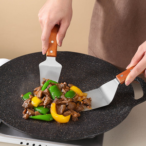 Ensemble de spatules à gâteau en acier inoxydable, 5 pièces, outils de pâtisserie, retourneur à pizza et à fromage, ustensiles de cuisine durables pour la pâtisserie - Product Image 2