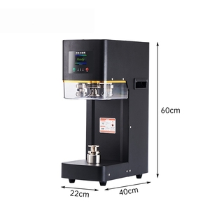 Thương mại tự động điện con dấu nhiệt máy đóng nắp Pet 250ml 330ml 500ml lon niêm phong máy cho trà sữa nước giải khát uống - Product Image 6