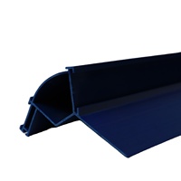 Rouleau PVC des fabricants pour couverture de fenêtres Profilés en plastique UPVC pour plafond tendu en aluminium à DEL