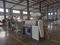 Machine d'extrusion de monofilament en plastique pet/ligne d'extrusion de filament de fermeture éclair