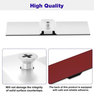 Soporte de Montaje para Lavavajillas Granite Grabbers, Repuesto de Acero Inoxidable para Lavavajillas Granite, Uso Doméstico - Product Image 5