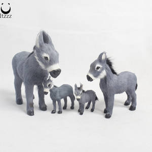 Idées <span class=keywords><strong>de</strong></span> décoration faites à la main mignonnes petites décorations d'âne décor <span class=keywords><strong>de</strong></span> jardin d'âne debout réaliste - Product Image 3