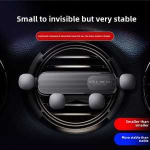 Novo Mini Car Vent Phone Holder Impermeável Flexível Telescópica Bracket Gravidade-Invisível Navegação Fixo Car Mount Titulares - Product Image 6