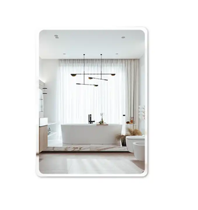 Kingwin Gương Treo Tường Phòng Tắm Hình Bầu Dục Tròn Không Khung Gương Tròn Đánh Bóng Vát 24 Inch Cho Tường Phòng Tắm - Product Image 2