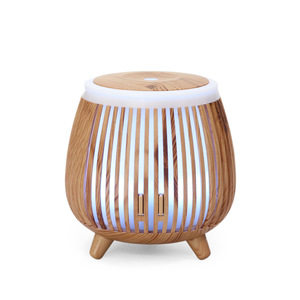 JCSY-105 Wood Style Ultrasonic <b>Humidifier</b> 0.5L USB Powered Aroma Diffuser For Home Office Desktop Use - Product Image 4