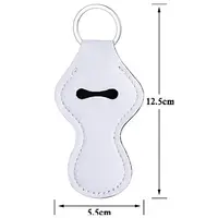 Valyria Sublimation Blanks Chapstick Holder Keychains Lipstick Holder  Keychains Chapstick Holder Bulk (White-Olive Shape (10 Pcs)) : Buy Online  at Best Price in KSA - Souq is now : Beauty