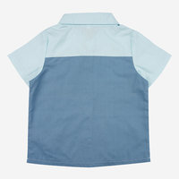 Chemises pour garçons en popeline 100 % coton, à manches courtes, rayées, couleur unie, nouvelle collection, vente en gros, usine du Bangladesh