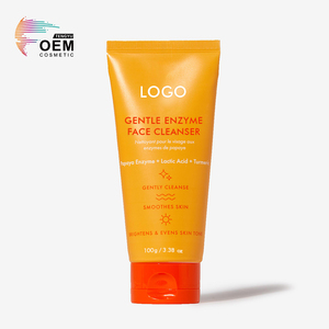 Marque privée Maquillage à l'acide lactique éclaircissant pour le visage Élimination des cellules mortes Nettoyant enzymatique blanchissant à la papaye pour tous les types de peau - Product Image 1