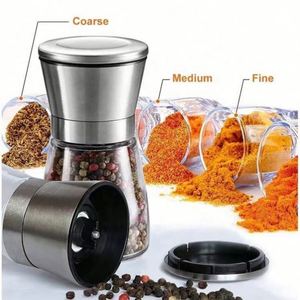 Moulin à sel et à poivre en verre de 160 ml, vente en gros, directement de l'usine - Product Image 2