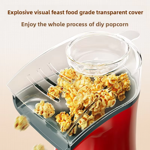 Mini machine à popcorn électrique domestique, appareil à popcorn automatique pour enfants, petite machine à popcorn à air chaud, appareil de cuisine - Product Image 3