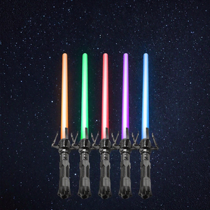 Vente en gros de <span class=keywords><strong>sabre</strong></span> <span class=keywords><strong>laser</strong></span> à LED jouet néon fournitures de fête pour enfants concert bâton lumineux Diya épée lumineuse pour Diwali fête de garçon - Product Image 4