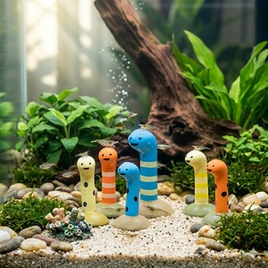 Ornements de bassin en PVC durables, thème Plage d'été et Monde <span class=keywords><strong>marin</strong></span>, Coquillages et Coraux, pour la décoration intérieure et extérieure, paysage miniature - Product Image 6