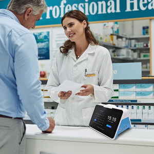 Dispositivo Traduttore AI con Doppio Schermo IPS da 10.1 Pollici, Macchina di Traduzione Vocale Intelligente, <span class=keywords><strong>Strumento</strong></span> di Comunicazione Linguistica da Tavolo, WiFi 1280x800 - Product Image 4