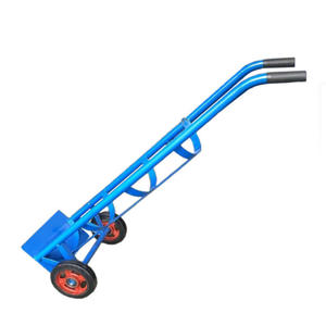 Four-Wheeled Double-Cylinder Gas Cylinder <b>Cart</b> Rack Acetylene & Oxygen <b>Trolley</b> with Fixed-Stand for <b>Hand</b> <b>Carts</b> & <b>Trolleys</b> - Product Image 3