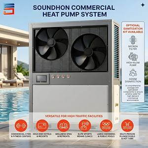 Enfriador y Calentador Comercial Profesional de 10HP SF-LN10C para Gimnasios, Spas, Recuperación de Atletas, Sistema de Enfriamiento por Inmersión en Frío, Bañera de Hielo - Product Image 6