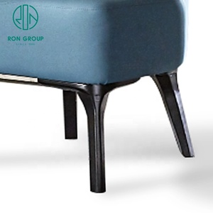 Banquete de alta calidad, muebles de un solo paso, Villa, Golf, Hotel, sala de estar, sofá, silla ocasional, silla de salón interior de cuero moderno - Product Image 6