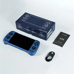 אבקת x55 כף יד 128 10000 זיכרון GB + משחקים ניידים מכשיר משחקים נייד HD משחק חוויית hd משחק 4000 mah חיים ארוך סוללה - Product Image 3